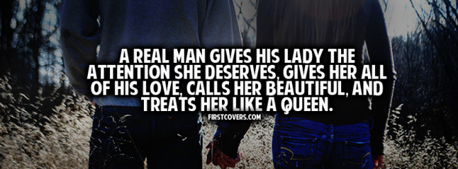 Quote about real men